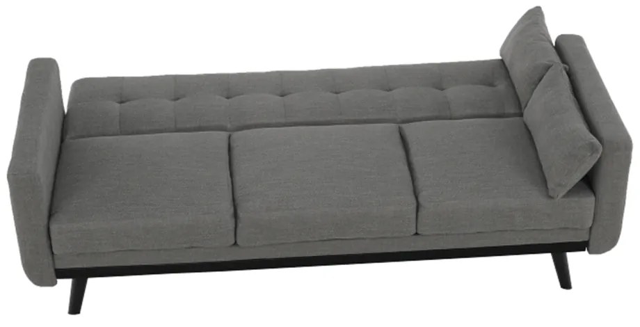 Canapea extensibilă, gri, ARKADIA+C328