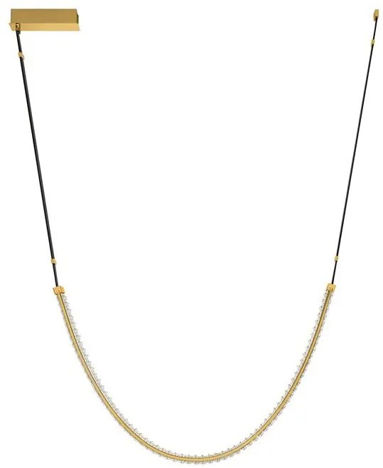 Lustra LED suspendata design elegant LAZURA