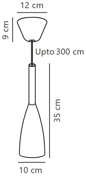 Lustră pe cablu DFTP by Nordlux PURE 1xE27/40W/230V alb