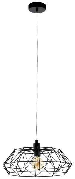 Lustră Eglo 49487 CARLTON 2 1xE27/60W/230V