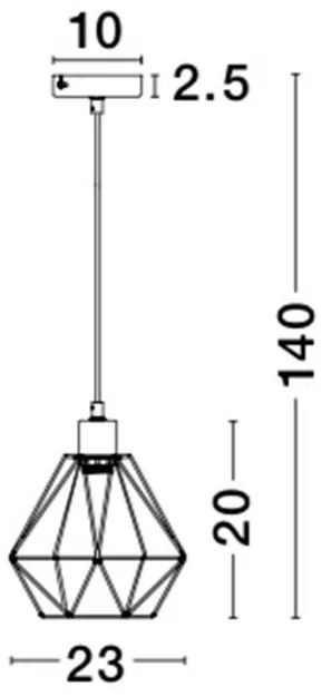 Pendul design modern minimalist Isabella NVL-8801802