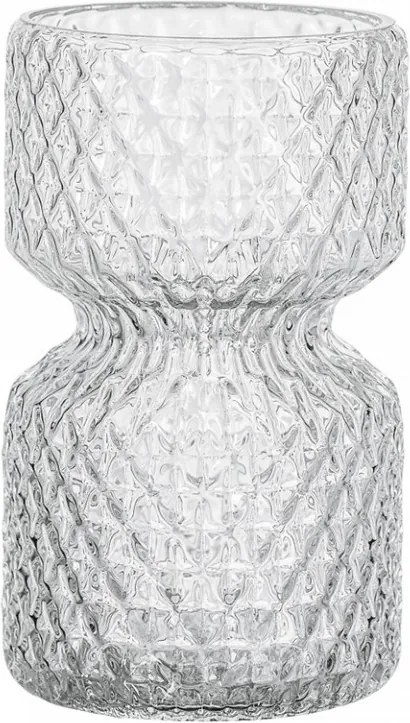 Vaza transparenta din sticla 12 cm Heba Bloomingville
