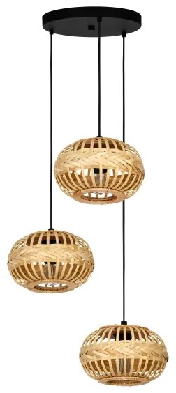 Lustră pe cablu Eglo 43864 AMSFIELD 3xE27/40W/230V d. 48 cm