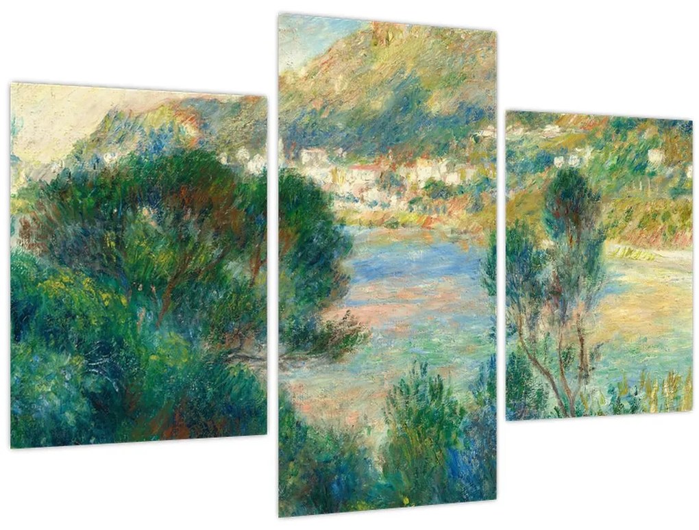 Tablou - Auguste Renoir, View of Monte Carlo from Cap Martin, reproducere (90x60 cm)