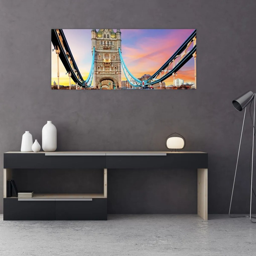 Tablou - Tower Bridge (120x50 cm)