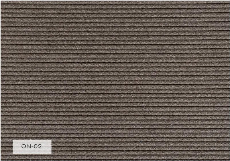 Fotoliu maro cu tapițerie din catifea reiată Lofty Lilly – Miuform