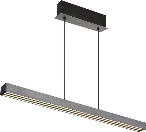 Globo 17016A - Pendul LED dimabil pe cablu ETHAN 39W/230V 2700/4000/6000K crom