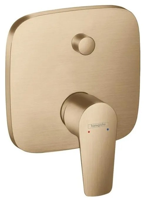 Baterie cada - dus incastrata Hansgrohe Talis E monocomanda bronz periat