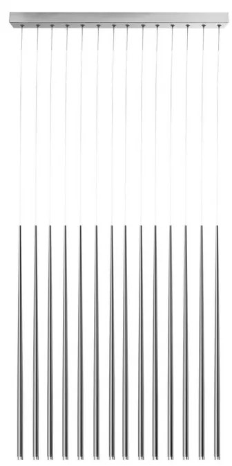 Lustra LED design modern minimalist 45cm Louise 14 chrome ZZ AZ3426