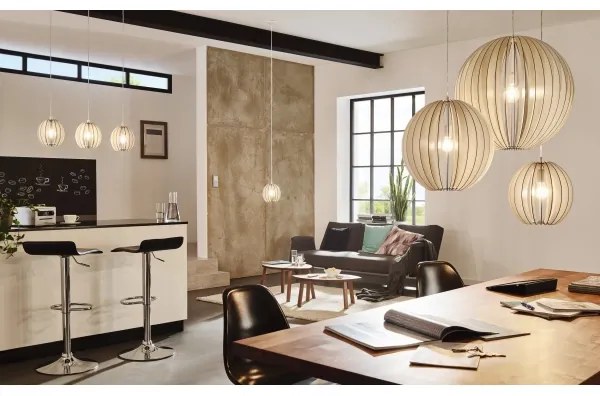 Eglo 94438 - Lustra COSSANO 1xE27/60W/230V