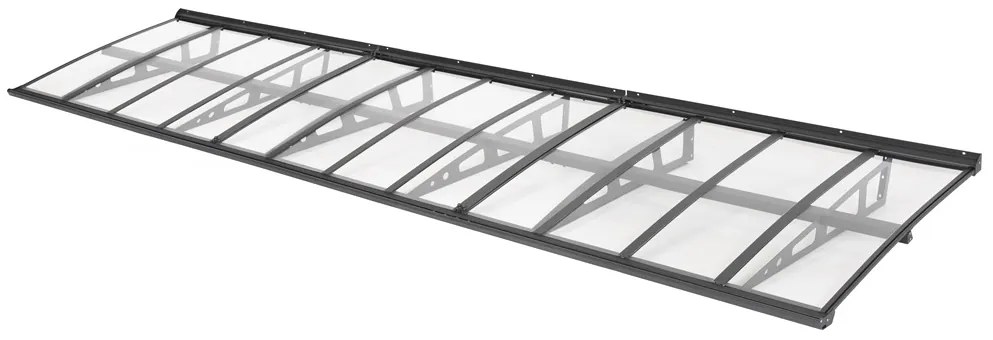 Copertină pentru ușă Kassel 100 x 450 cm CoverTech antracit