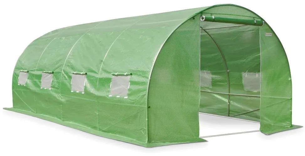 Solar de grădină cu cadru metalic 3x6m Garden Point verde