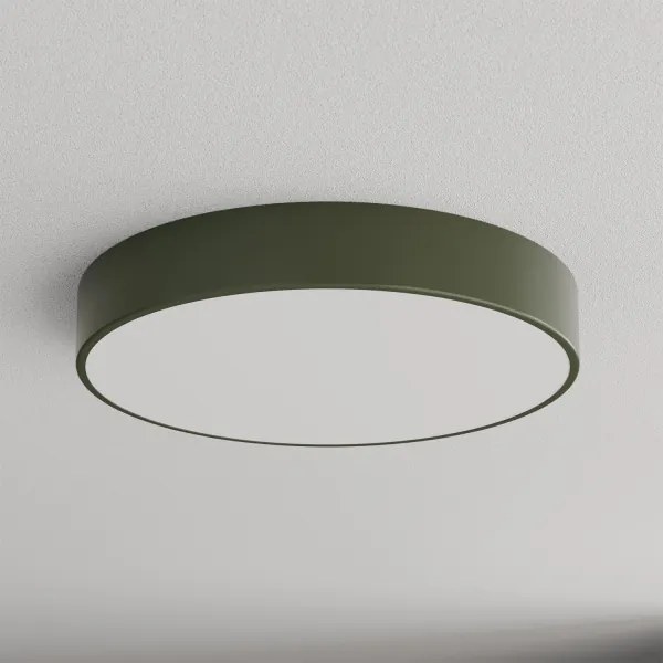 Brilagi - Plafonieră CLARE, 4x E27, max. 40 W, 230 V, Ø 50 cm, kaki