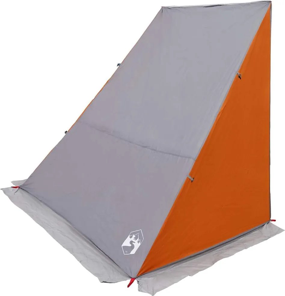 vidaXL Cort pentru hayon Gri și Portocalie 190 x 150 x 185 cm tafta