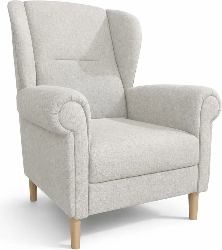 Fotoliu bej wing Swan – Ropez