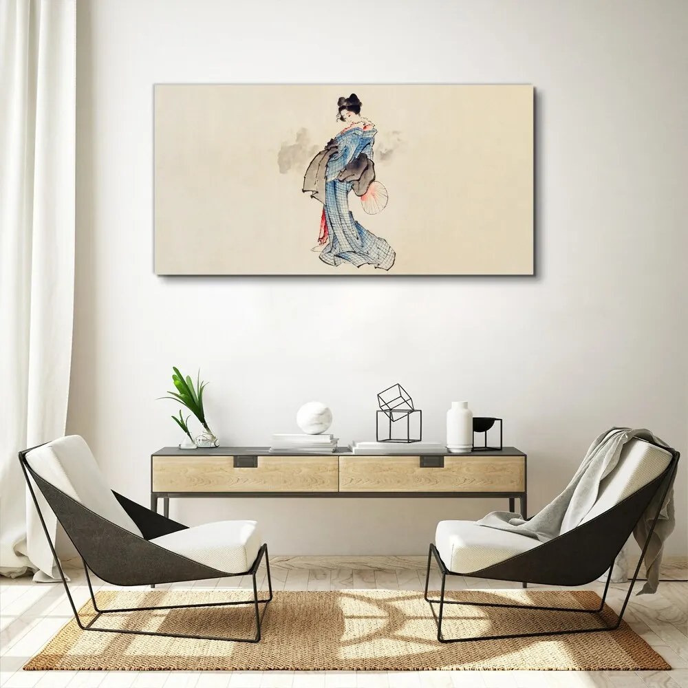 Tablou canvas Kimono pentru femei asiatice