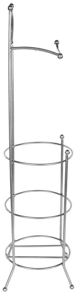 Suport hârtie igienică, metal/argintiu, BRIZO