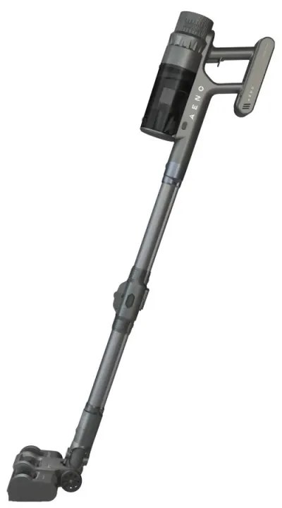 Aspirator vertical AENO SC2 ASC0002, 530W, 28 kPa, 800 ml, 4 nivele, Panou LED tactil, Filtru MIF lavabil, Gri