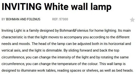 Aplica LED dimabila design ultra-modern INVITING alba