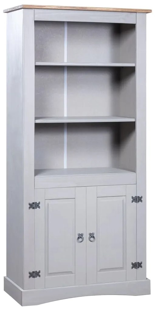 282623 vidaXL Dulap de bucătărie, gri, pin mexican, 80x40x170 cm, gama Corona