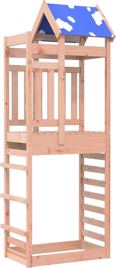 vidaXL Turn de joacă Maro 85 x 52,5 x 239 cm Lemn Douglas solid