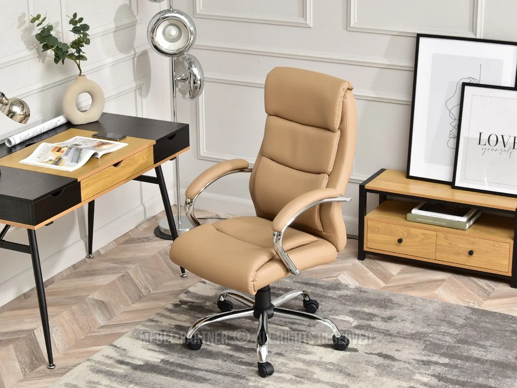 Fotoliu Luxus (bej + crom). Promo -17%. 1110524