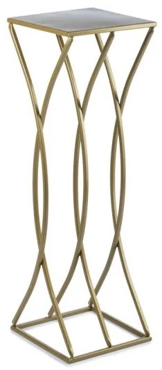 Suport pentru flori 75x23 cm, culoare aurie