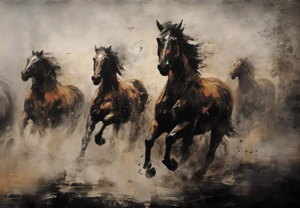 Fototapet - Cai I. (147x102 cm)