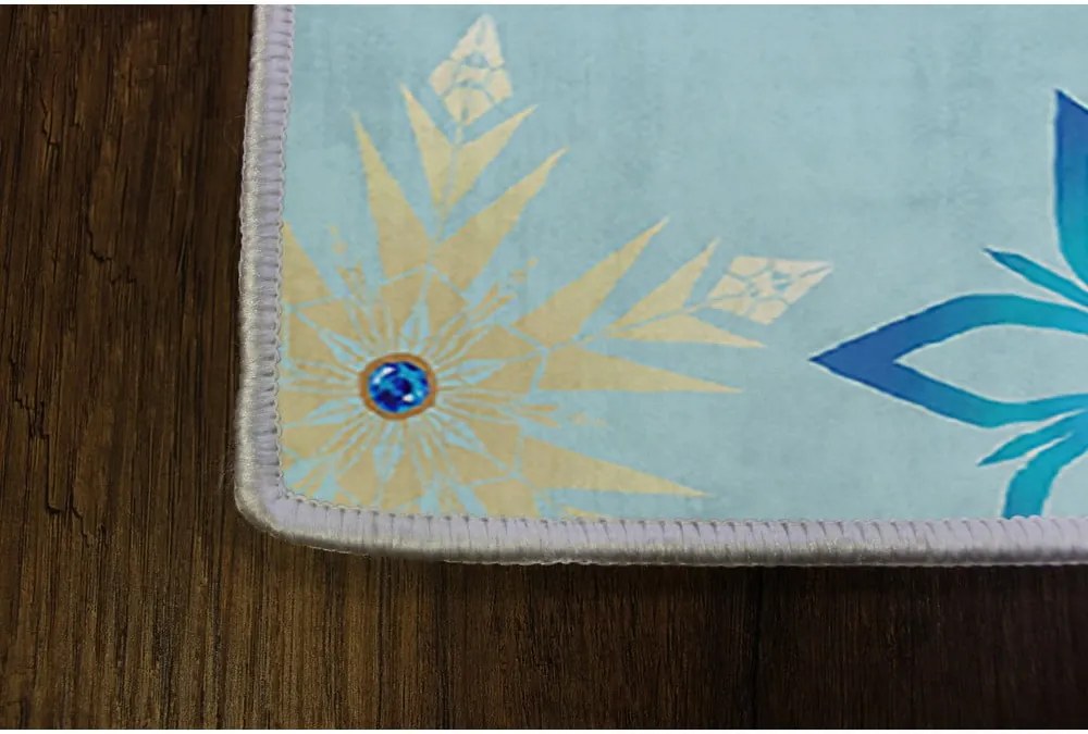 Covor antiderapant pentru copii Homefesto Frozen, 80 x 150 cm