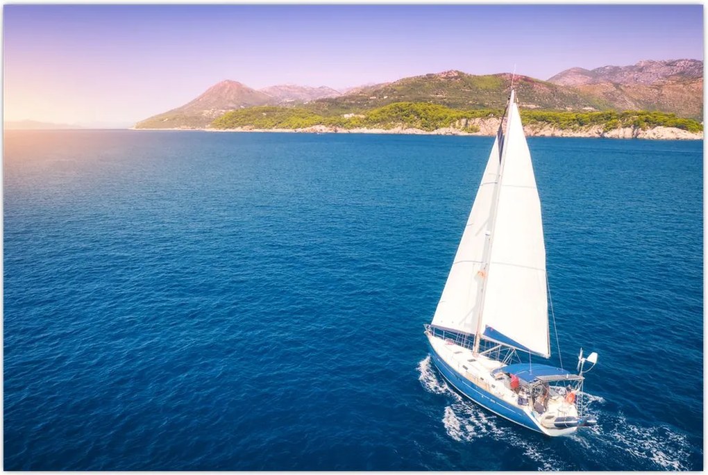 Tablou - Excursie cu navă (90x60 cm)