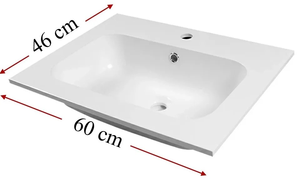 Lavoar din marmura artificiala Elois 60