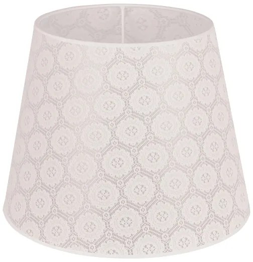 Duolla - Abajur pentru lampă de podea CLASSIC L E27 pr. 38 cm alb