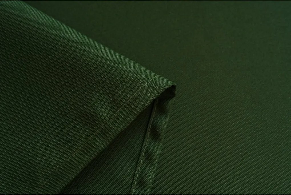 Perdea OXFORD LIGHT 140x250 cm, verde inchis Agatat: Inele metalice