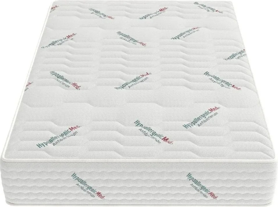 Saltea Model S8, Arcuri Bonnell, Ortopedica, Inaltime 25 cm, Husa tratament antialergic - 180x200cm