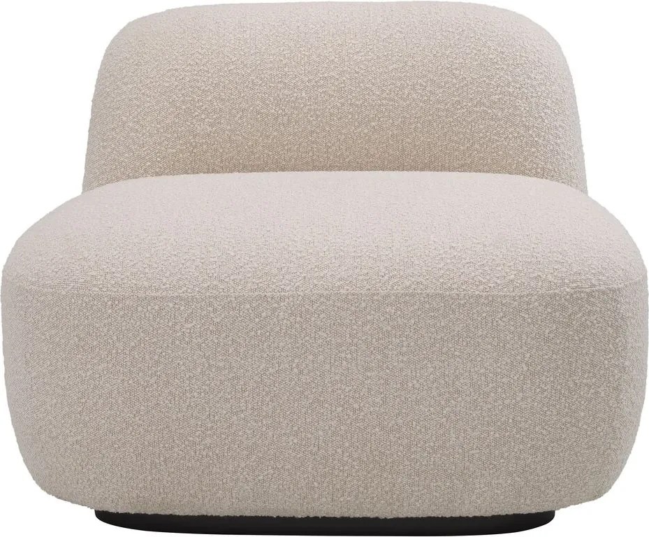 Fotoliu design modern LUX Bjorn, boucle crem 115336 HZ