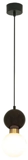 Pendul design decorativ modern MARBLE I negru