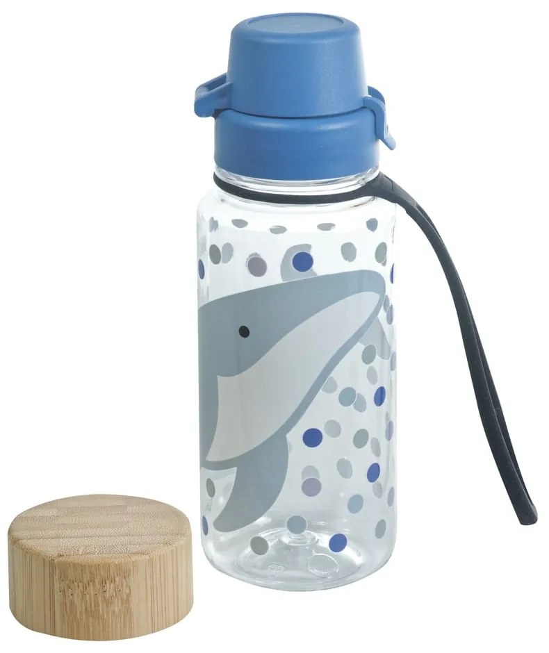 Sticlă pentru copii din tritan 400 ml Whale – Kindsgut