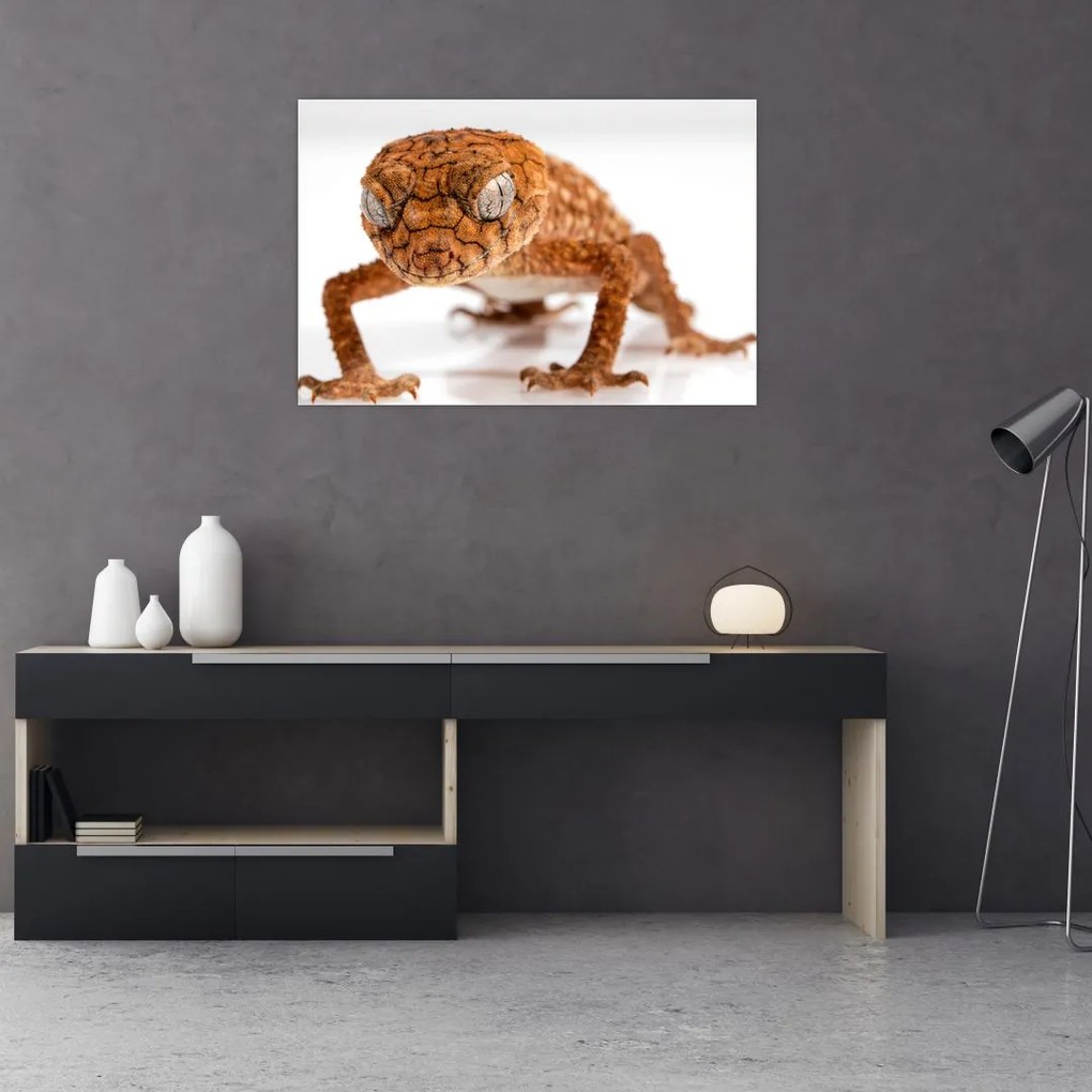 Tablou cu șopârlă (90x60 cm)
