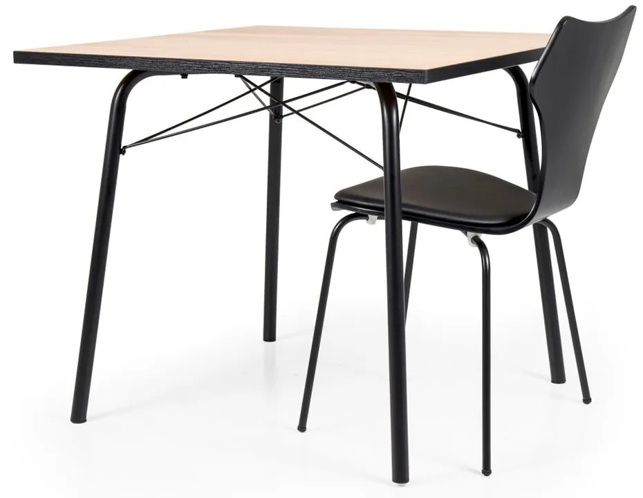 Masă de dining Tenzo Flow, 90 x 90 cm