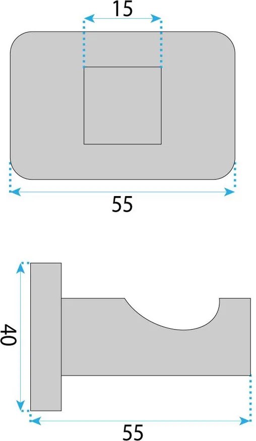 Bara portprosop Nico 5905 auriu