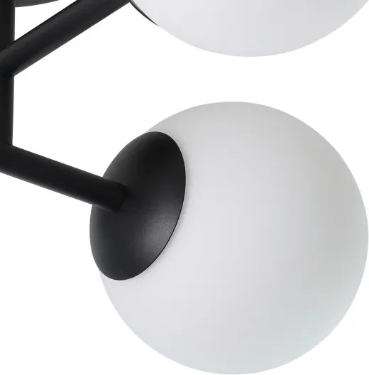 Eglo 902094 - Plafonieră LED aplicată pentru baie CASTROVIDO 4xG9/4,2W/230V IP44 neagră