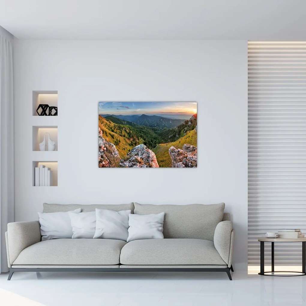 Tablou - Peisaj montan (90x60 cm)