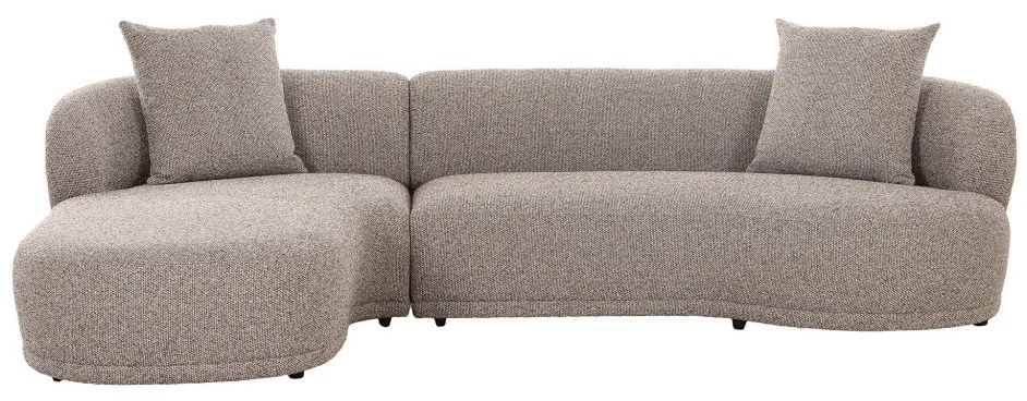 Canapea Kingston cu 2 perne, orientată spre stânga, maro, HN1299