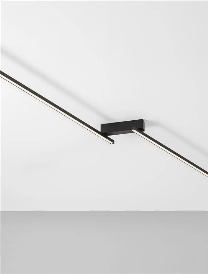 Plafoniera LED directionabila BRIANA negru
