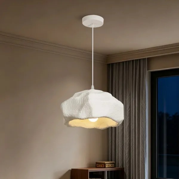 BRILAGI - Lustră pe cablu WABI SABI 1xE27/60W/230V Ø 30 cm albă