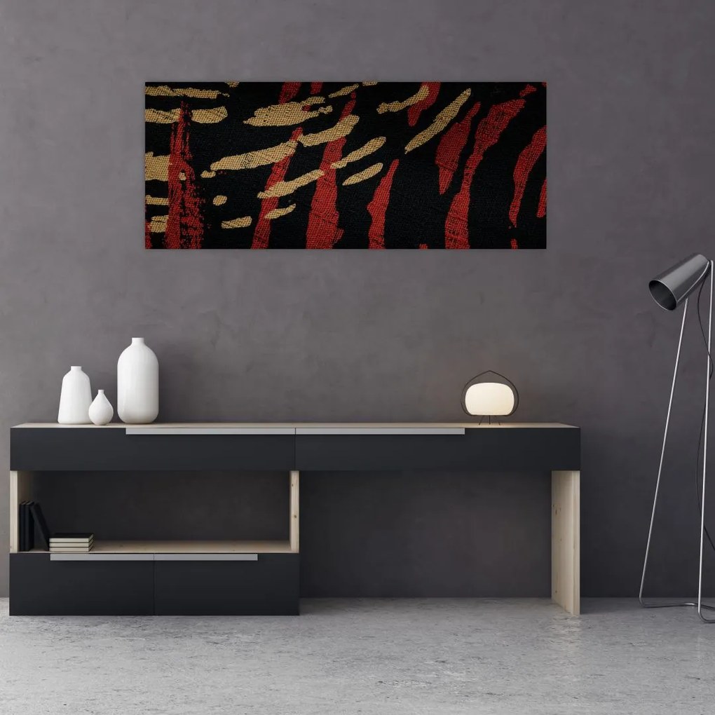Tablou cu abstracție (120x50 cm)