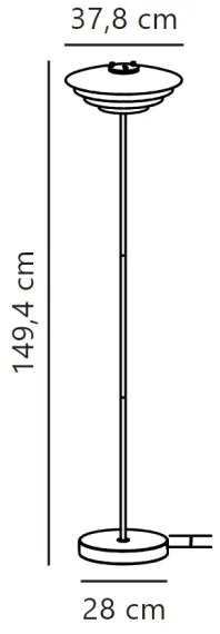 Lampadar Nordlux BRETAGNE 1xG9/25W/230V alb