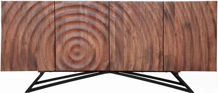 Comoda design natural industrial Zen 180cm