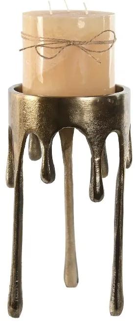 Sfesnic Drops din aluminiu auriu 17x30 cm