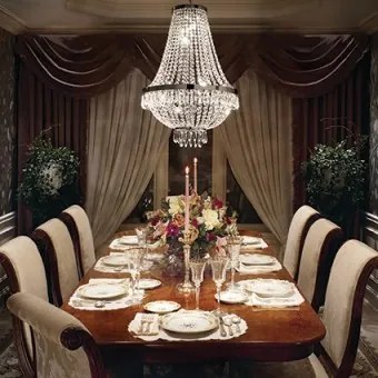 Candelabru clasic cristal 6 becuri G9 CAESAR 033532 IDEAL LUX